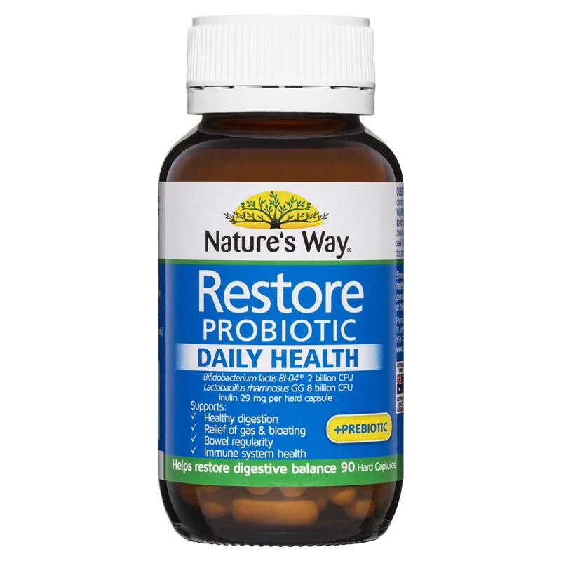 [PRE-ORDER] STRAIGHT FROM AUSTRALIA - Nature's Way Restore Daily Probiotic 90 Capsules